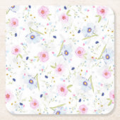  Floral Pattern Onderzetter (Voorkant)