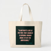 FLORAL PATTERN ONTWERP GROTE TOTE BAG (Voorkant)