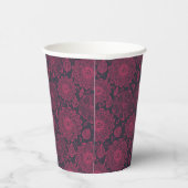 Floral Pattern Papieren Bekers (Rechts)
