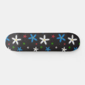 Floral Pattern Persoonlijk Skateboard (Horizontaal)