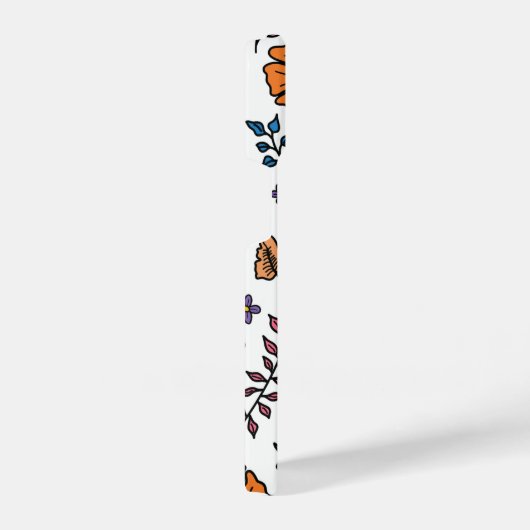 Floral Pattern Phone Case iPhone Hoesje (Rechterkant)