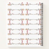 Floral Pattern Plan Notitieboek (Achterkant)