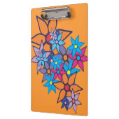 Floral Pattern Pop Art #2 Klembord (Links)