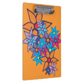 Floral Pattern Pop Art #2 Klembord (Rechts)