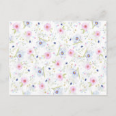 Floral Pattern Post Kaart (Voorkant)