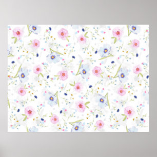  Floral Pattern Poster
