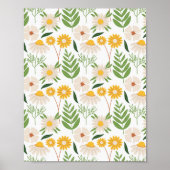 Floral Pattern Poster (Voorkant)