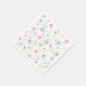 Floral Pattern Poster Jigzaag Puzzle Gift B Servet (Hoek)