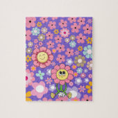 Floral Pattern Puzzle Legpuzzel (Verticaal)
