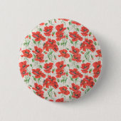  Floral Pattern Ronde Button 5,7 Cm (Voorkant)
