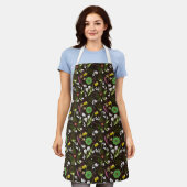 Floral Pattern Schort (Gedragen)