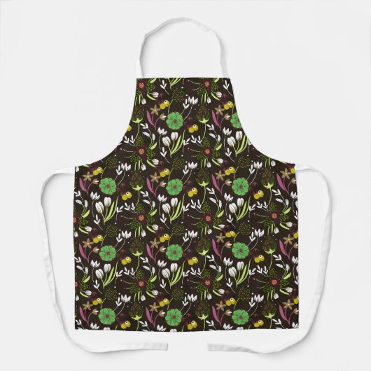 Floral Pattern Schort (Voorkant)