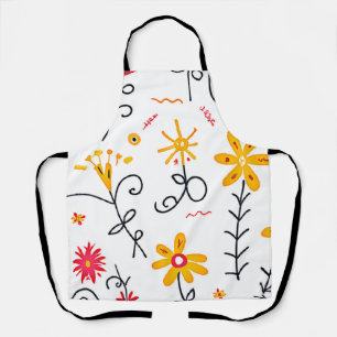 Floral Pattern Schort