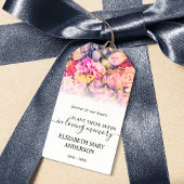 Floral Pattern Seed Packet Memorial Cadeaulabel