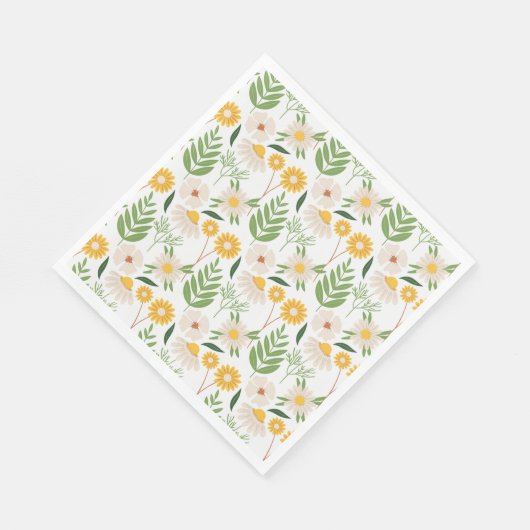 Floral Pattern Servet (Hoek)