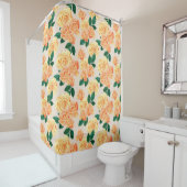Floral Pattern Shower Curtain Douchegordijn (In situ)