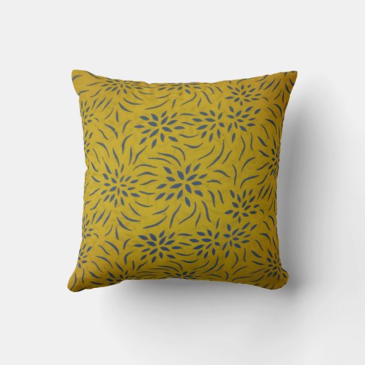 Floral Pattern Sierkussen for Home Decor (Achterkant)