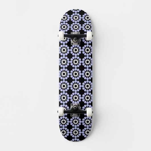 Floral Pattern Skateboard (Voorkant)