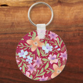 Floral Pattern Sleutelhanger (Voorkant)