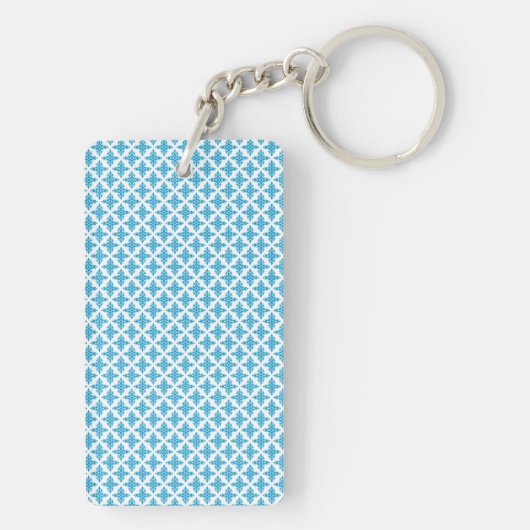 Floral Pattern Sleutelhanger (achterkant)