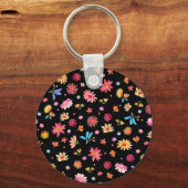 Floral Pattern Sleutelhanger (Voorkant)