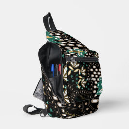 Floral Pattern Sling Bag