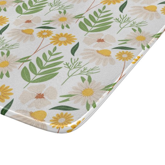 Floral Pattern Snijplank (Hoek)