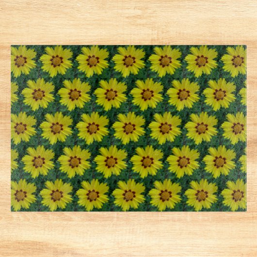 Floral Pattern Snijplank