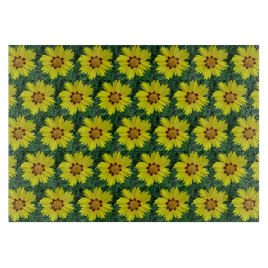 Floral Pattern Snijplank (Voorkant)