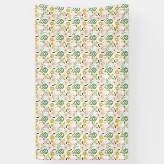 Floral Pattern Spandoek (Verticaal)