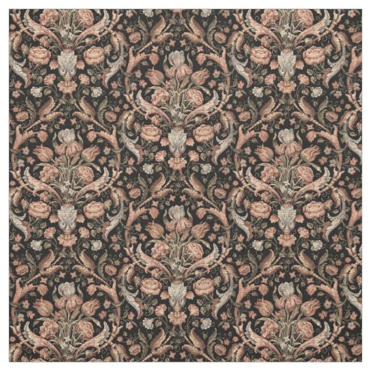  Floral Pattern Stof (Swatch)