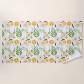 Floral Pattern Strandlaken (Voorkant)