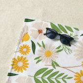 Floral Pattern Strandlaken (In situ)