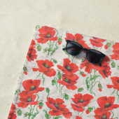 Floral Pattern Strandlaken (In situ)