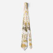 Floral Pattern Stropdas (Voorkant)