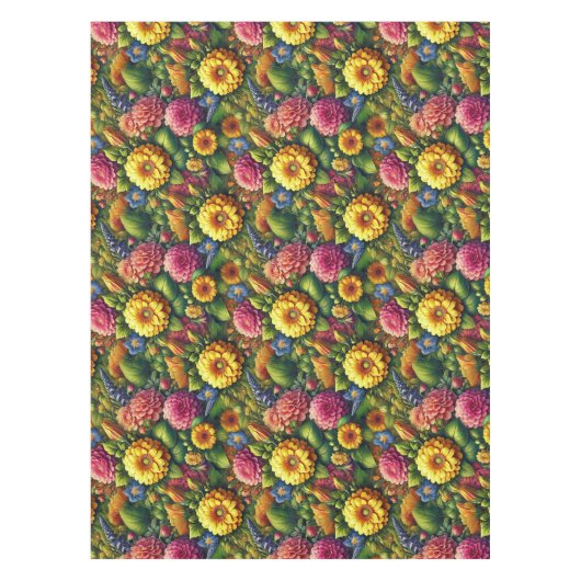 Floral Pattern Tafelkleed (Voorkant)