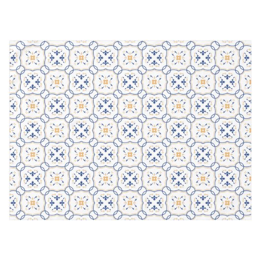 Floral Pattern Tafelkleed (Voorkant (Horizontaal))