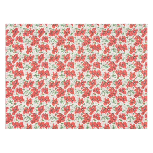  Floral Pattern Tafelkleed (Voorkant (Horizontaal))