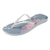 Floral Pattern Teenslippers (Schuin)
