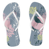 Floral Pattern Teenslippers (Voetbed)