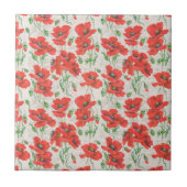 Floral Pattern Tegeltje (Voorkant)