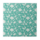  Floral Pattern Tegeltje (Voorkant)