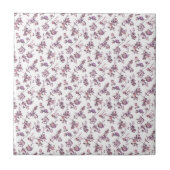 Floral Pattern Tegeltje (Voorkant)