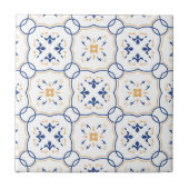 Floral Pattern Tegeltje (Voorkant)