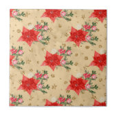 Floral Pattern Tegeltje (Voorkant)