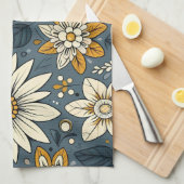 Floral Pattern Theedoek (Quarter Fold)