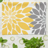 Floral Pattern Theedoek (Gevouwen)