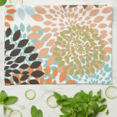 Floral Pattern Theedoek (Gevouwen)