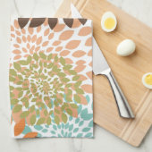 Floral Pattern Theedoek (Quarter Fold)