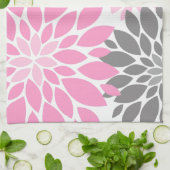 Floral Pattern Theedoek (Gevouwen)